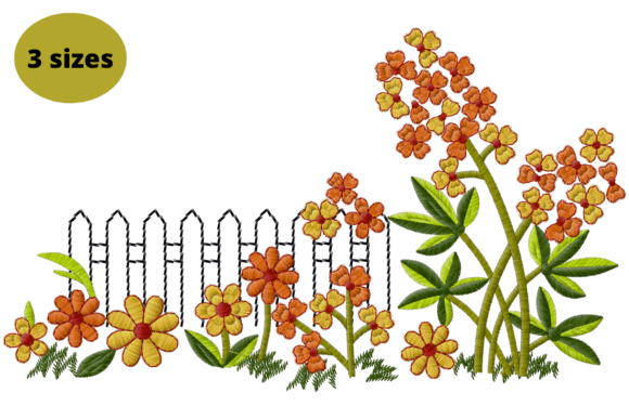 Rٌٌose Garden Embroidery