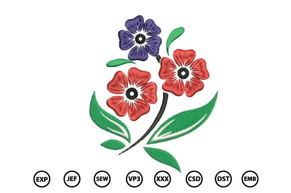 Winter Flower Embroidery Review